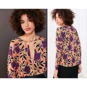 Urban Outfitters Silence + Noise Mia Cutout Surplice Top M